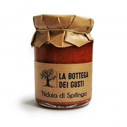 Nduja di Spilinga - tradycyjna pikantna kiełbasa z Kalabrii / 90g /