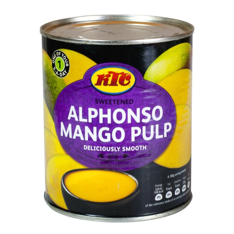 Mango pulpa Alphonso KTC / 850g /