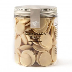 Dropsy czekoladowe biała czekolada DESEO / 200 g