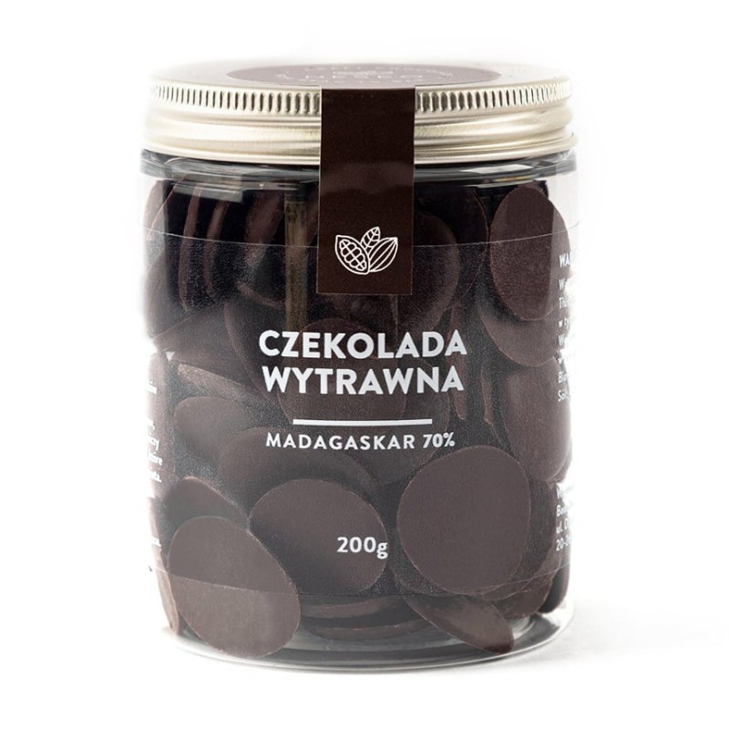 Dropsy czekoladowe Madagaskar 70% DESEO / 200 g