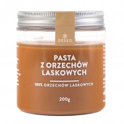 Pasta z orzechów laskowych 100% DESEO / 200 g