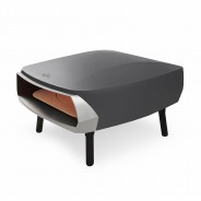 Witt ETNA Rotante - piec opalany gazem - Grafit Mat