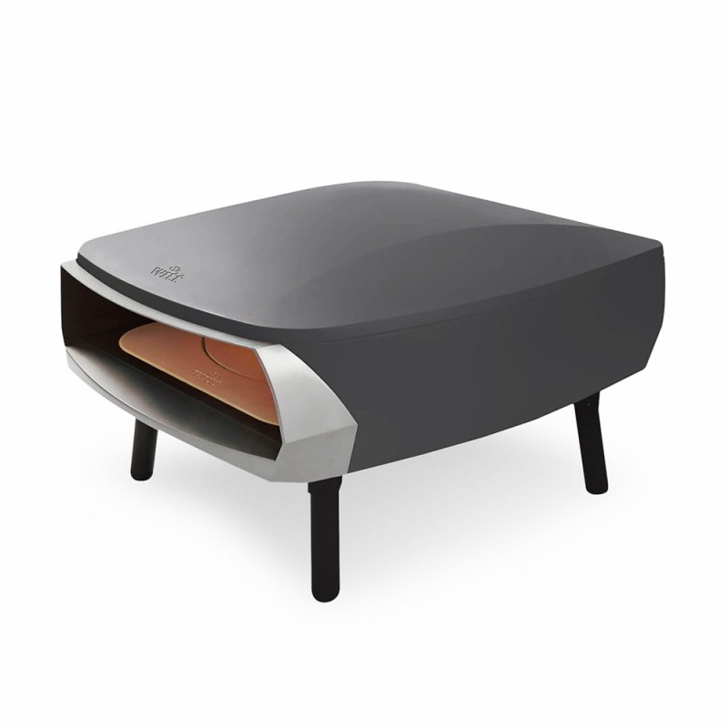 Witt ETNA Rotante - piec opalany gazem - Grafit Mat
