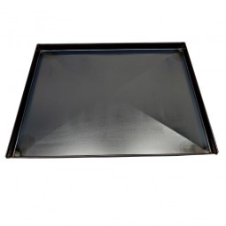 Blacha do pizzy ze stali niebieskiej Emili Teglie 40x30x2cm