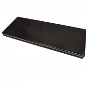 Blacha do pizzy ze stali niebieskiej Emili Teglie 40x15x2cm