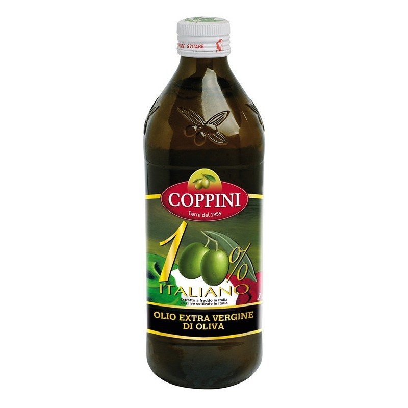 Oliwa z oliwek EXTRA VERGINE COPPINI, 100% włoska w butelce 1l