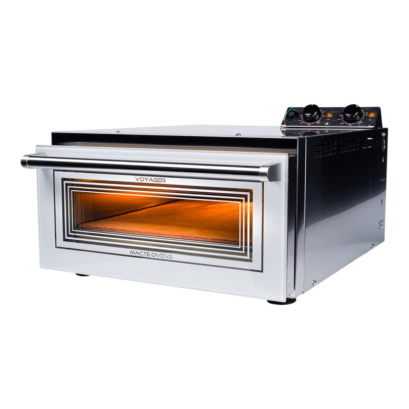 Piec do pizzy Macte Voyager TWIN - Biały