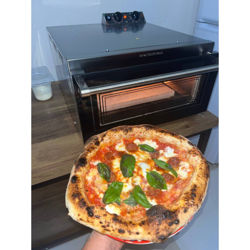 Piec do pizzy Macte Voyager TWIN - Czarny