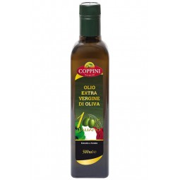 Oliwa z oliwek EXTRA VERGINE COPPINI, 100% włoska w butelce 500ml