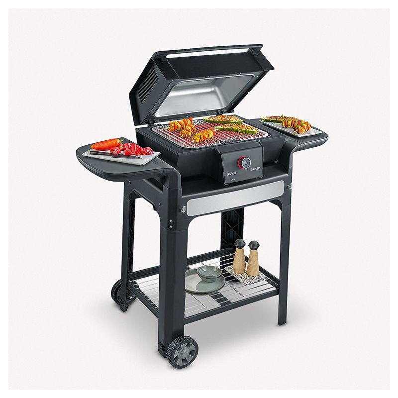 Severin SEVO GTS - Grill elektryczny 500°C z wózkiem