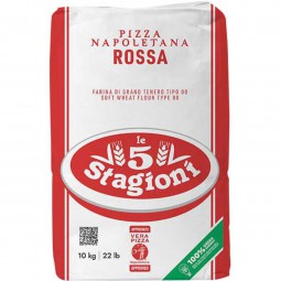 5 Stagioni Mąka do pizzy neapolitańskiej ROSSA typ "00" 10 kg