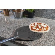 Gi.Metal Łopata do pizzy perforowana Evoluzione okrągła 33cm/ dł. rączki 30 cm