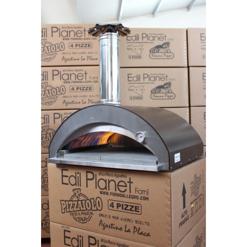 Edil Forni Pizzaiolo Gas - profesjonalny piec opalany gazem