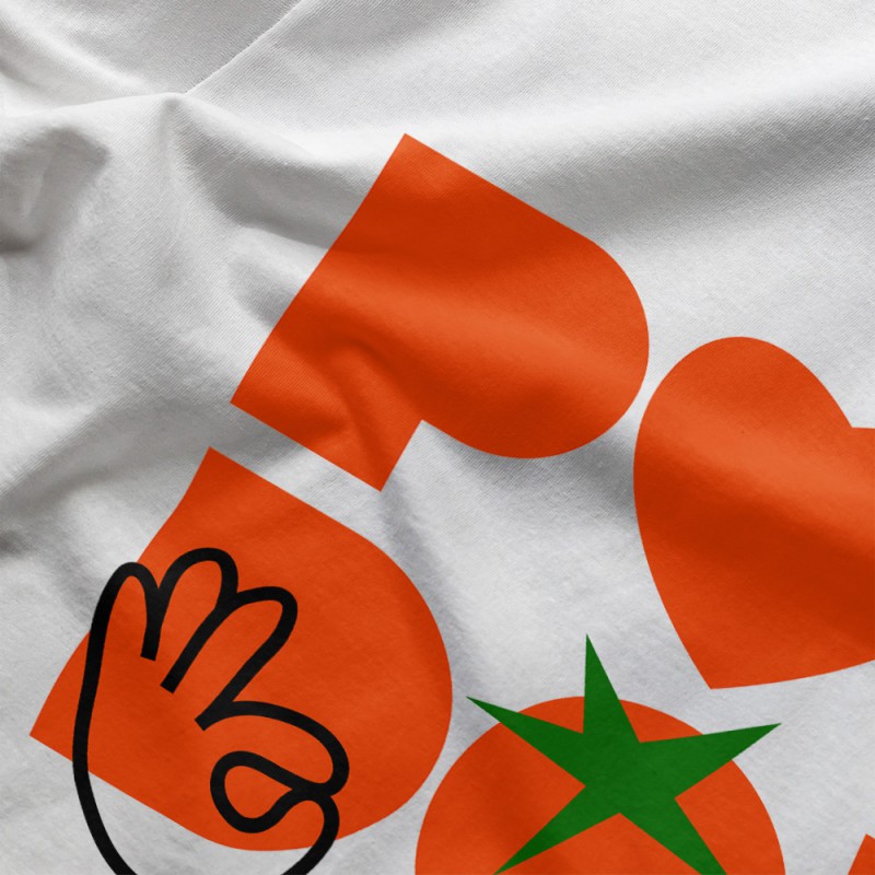 T-shirt - Pomodoro