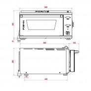 Piec do pizzy Effeuno P134H 509 EASY PIZZA PRO