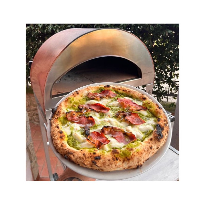 Piec do pizzy Pizza Party Emozione - miedziany