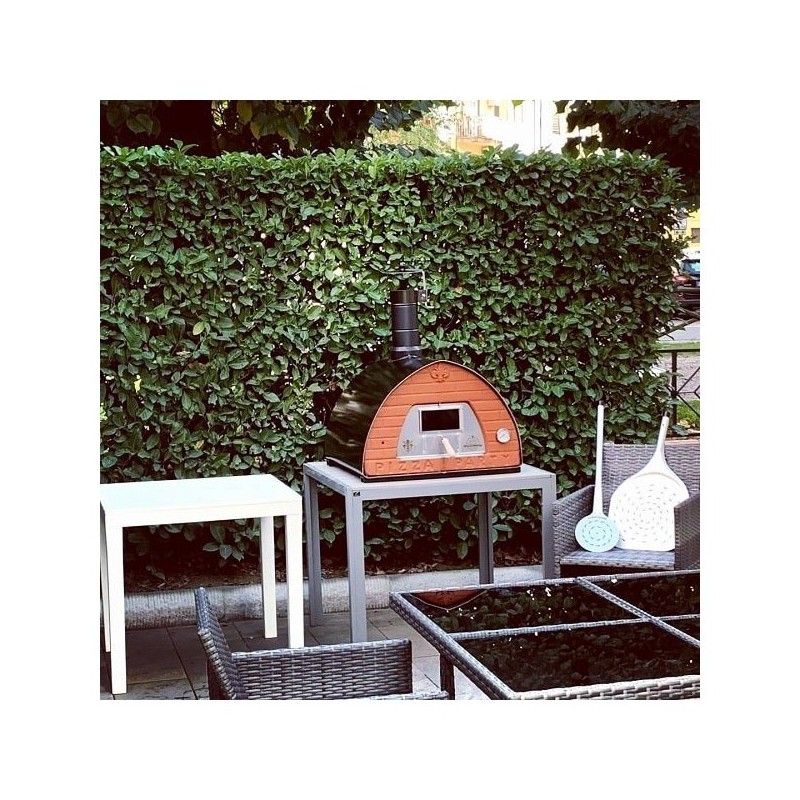 Piec do pizzy Pizza Party 70x70 - czarny