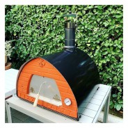Piec do pizzy Pizza Party 70x70 - czarny