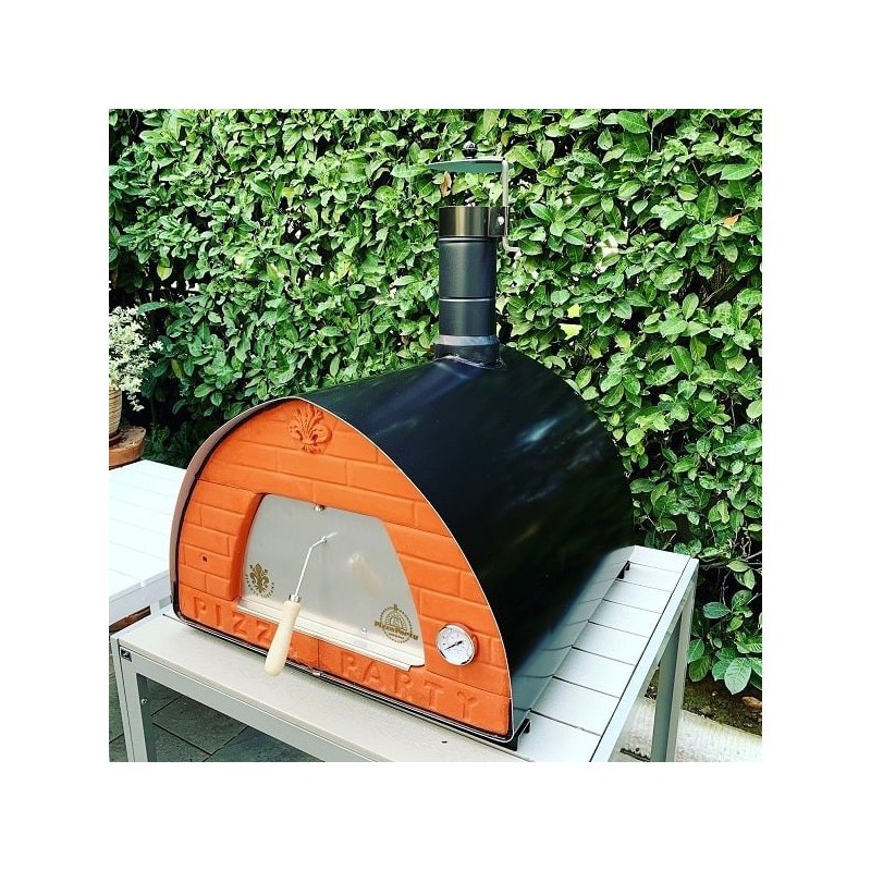 Piec do pizzy Pizza Party 70x70 - czarny