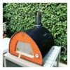 Piec do pizzy Pizza Party 70x70 - czarny
