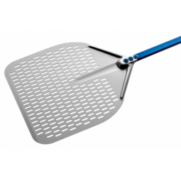 Gi.Metal Łopata do pizzy perforowana 36cm / dł. rączki 120 cm