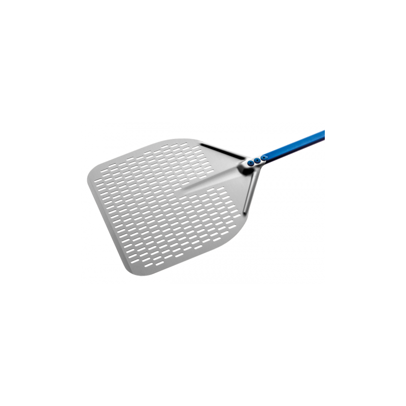 Gi.Metal Łopata do pizzy perforowana 41cm/ 60 cm rączka