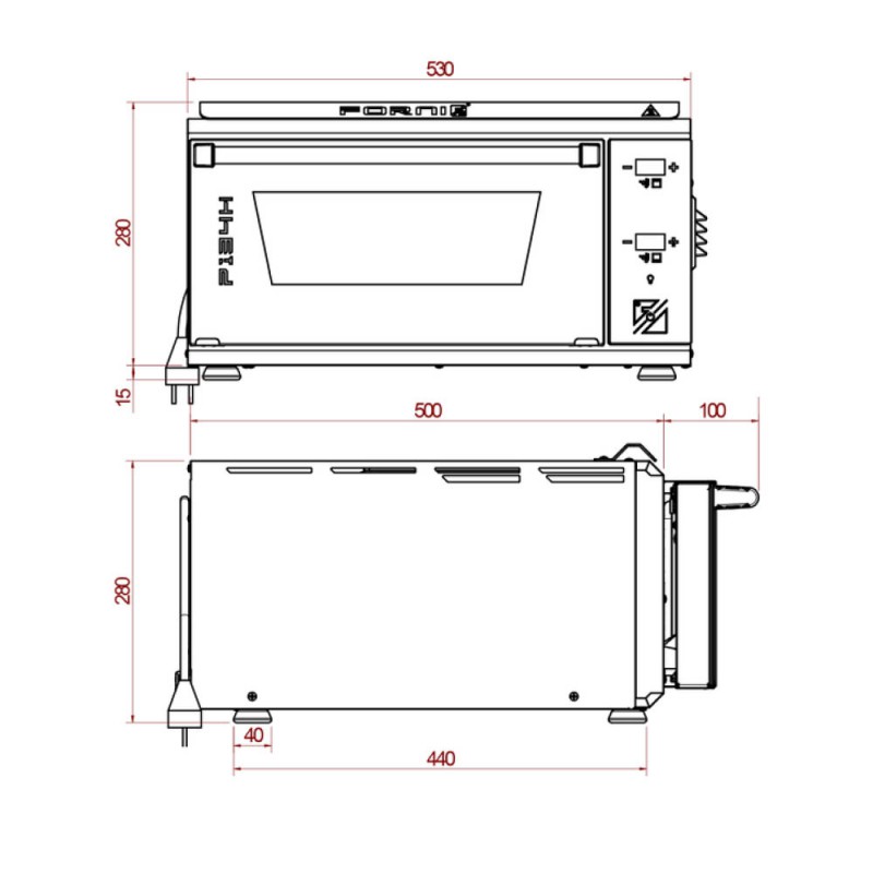 Piec do pizzy Effeuno P134H 509 EASY PIZZA PRO - oferta Outlet [002]