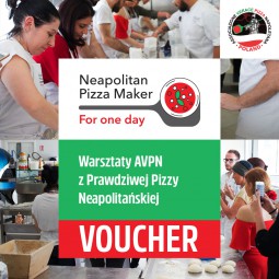 Voucher prezentowy - Oficjalne Warsztaty AVPN "Zostań Pizzaiolo na Jeden Dzień"