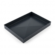 Blacha ze stali niebieskiej do pizzy Detroit Emili Teglie 40x30x4,5cm