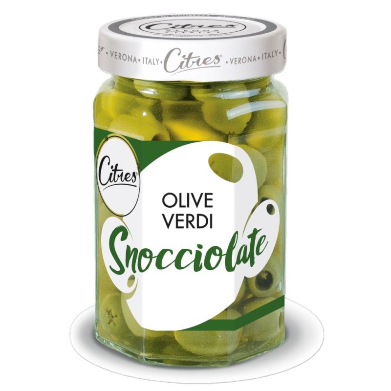 Oliwki zielone bez pestki Snocciolate Citres 290 g