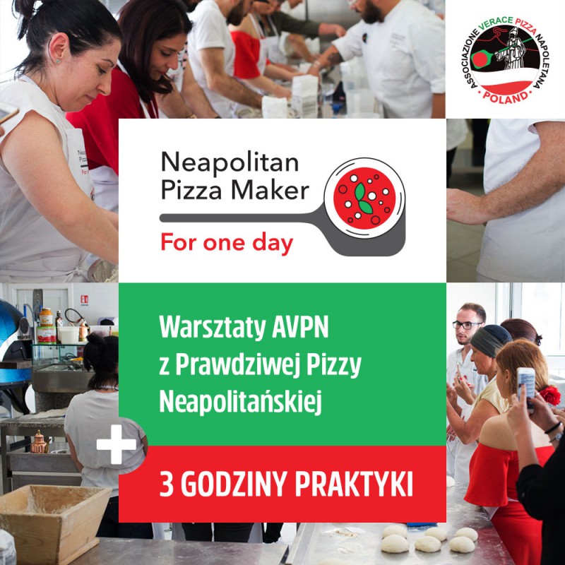 14.11.26 - Warsztaty AVPN "Pizzaiolo na Jeden Dzień" z Pizzy Neapolitańskiej + 3h Praktyki z Karolem Kłycińskim